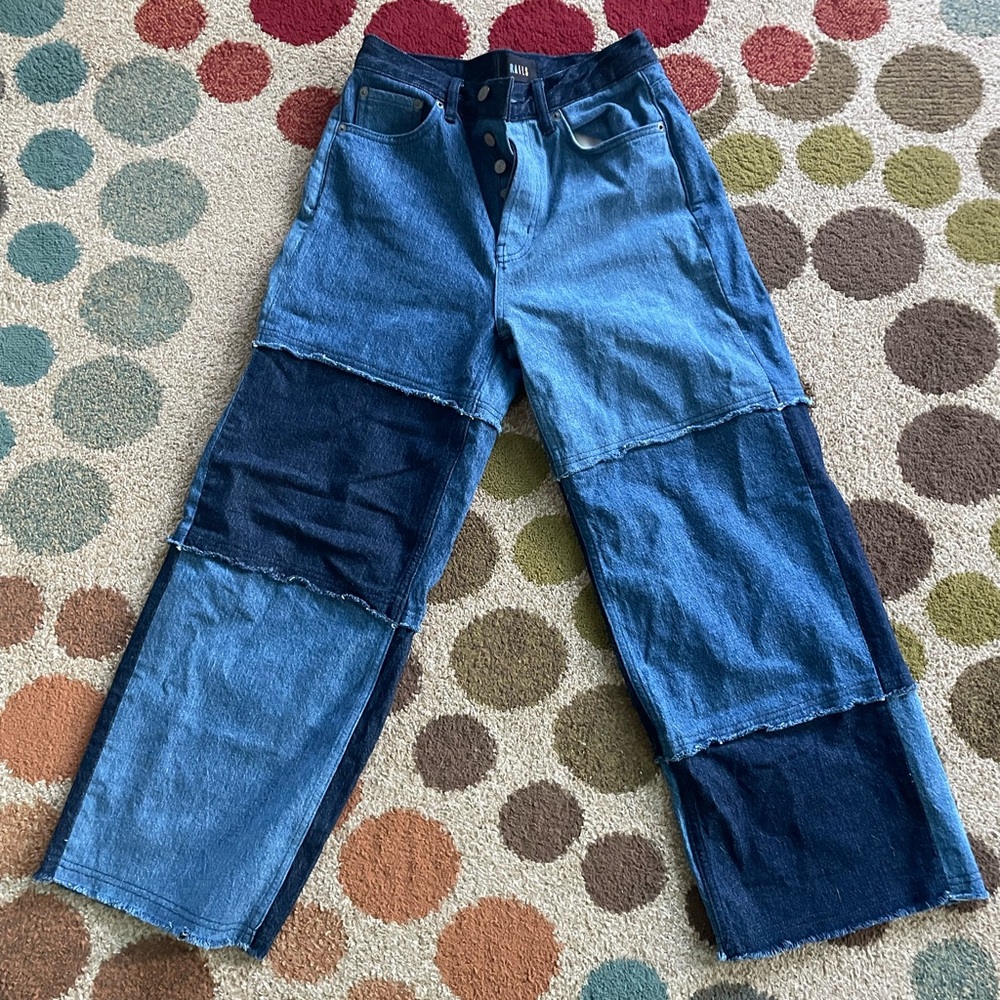Rails Two-Tone Blue Jeans